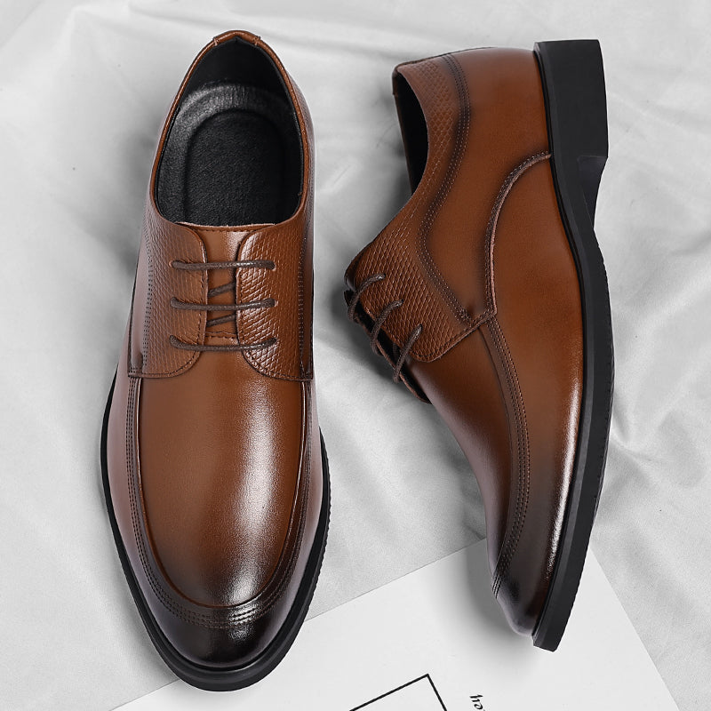 Oisín | Oxford Shoes in Glossy Leather