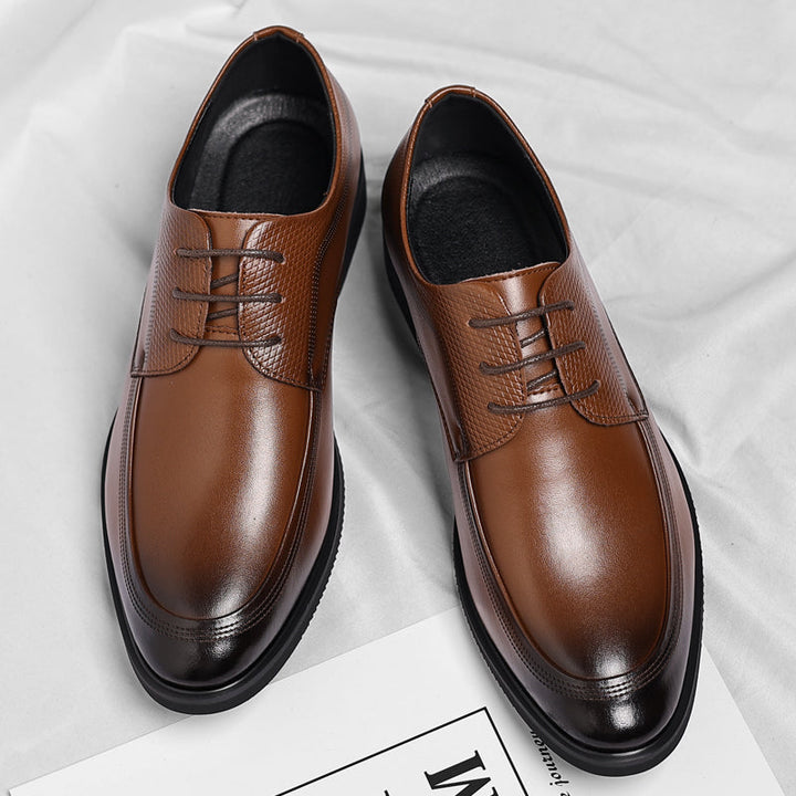Oisín | Oxford Shoes in Glossy Leather