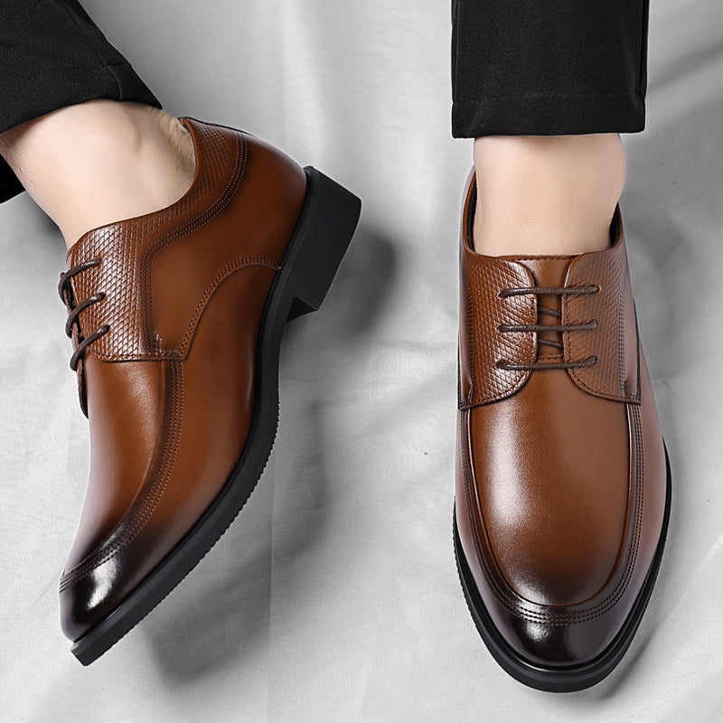 Oisín | Oxford Shoes in Glossy Leather