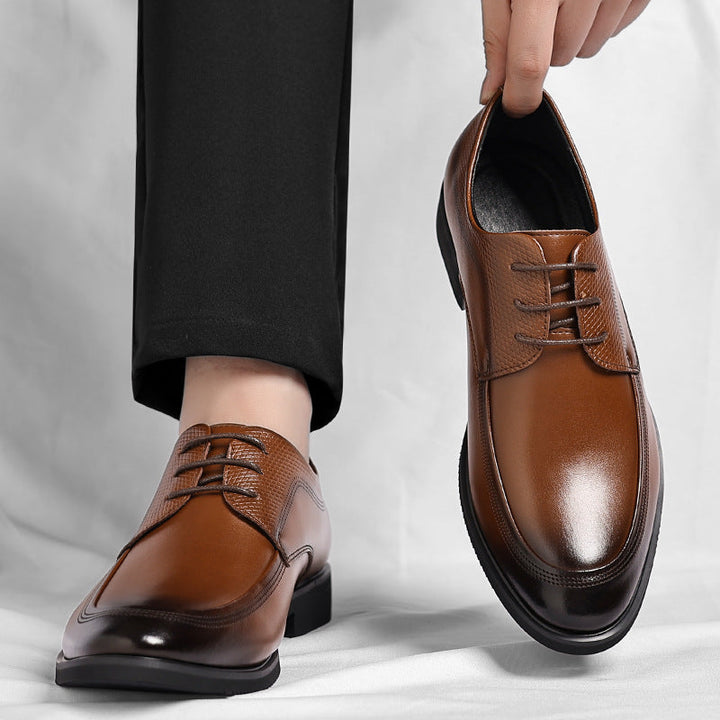 Oisín | Oxford Shoes in Glossy Leather
