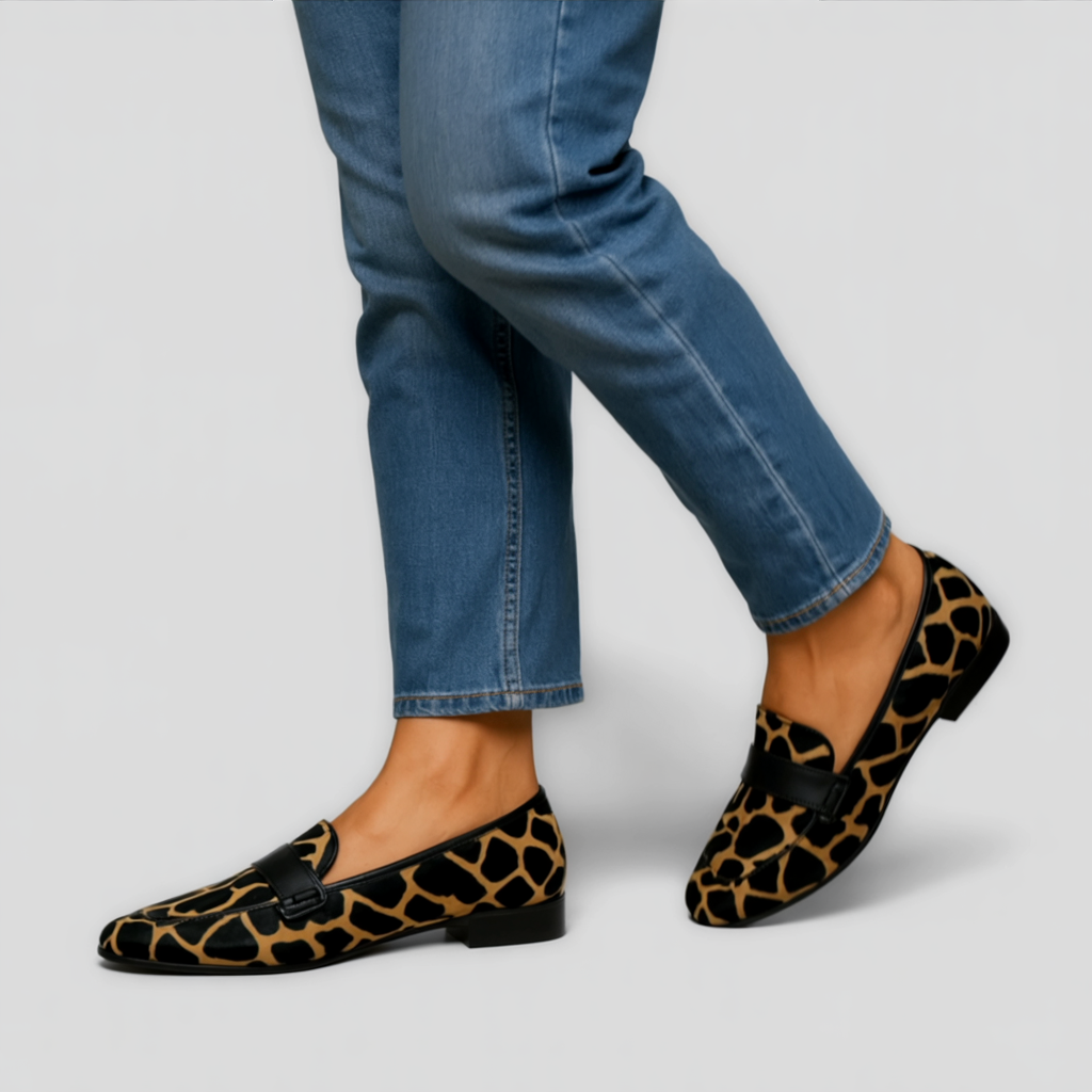 Niamh Leopard – Comfortable Footwear for Women