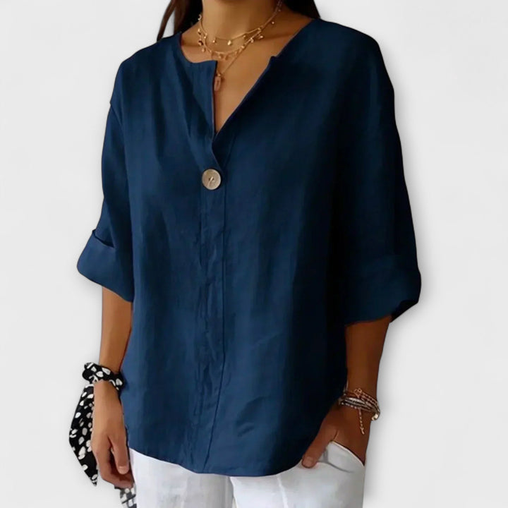 Siobhán - Lightweight Canvas Blouse