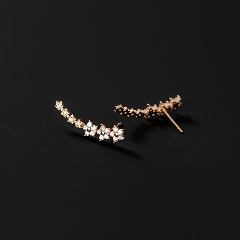 Earrings with Flowers Tidösa