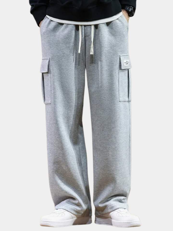 Robert | Fleece Cargo Trousers