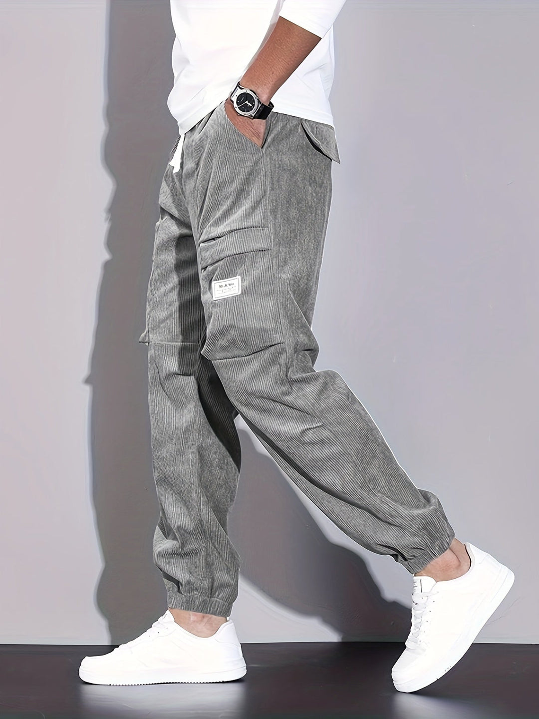 Darragh | Corduroy Cargo Pants