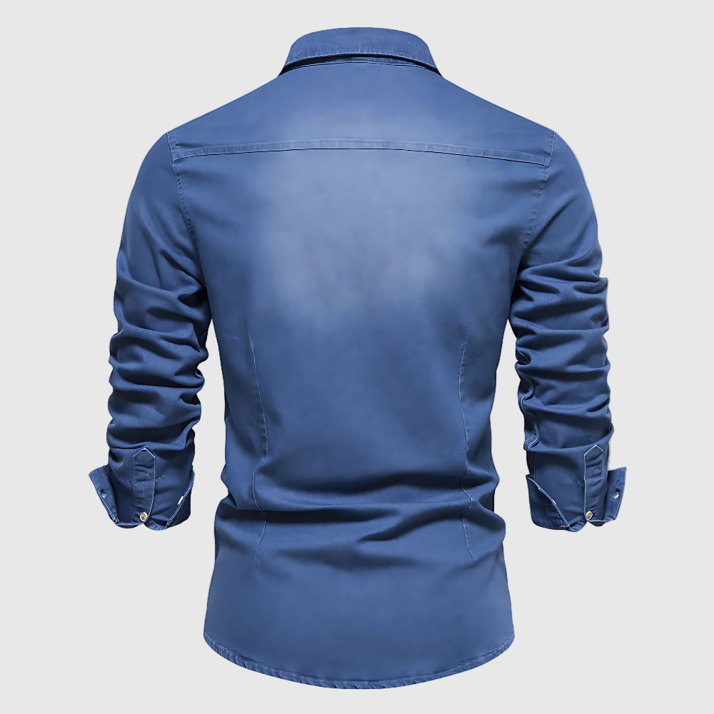 Ronan – Cotton Denim Shirt