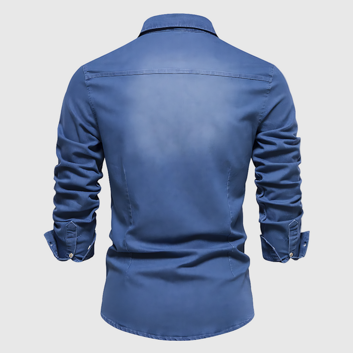 Ronan – Cotton Denim Shirt