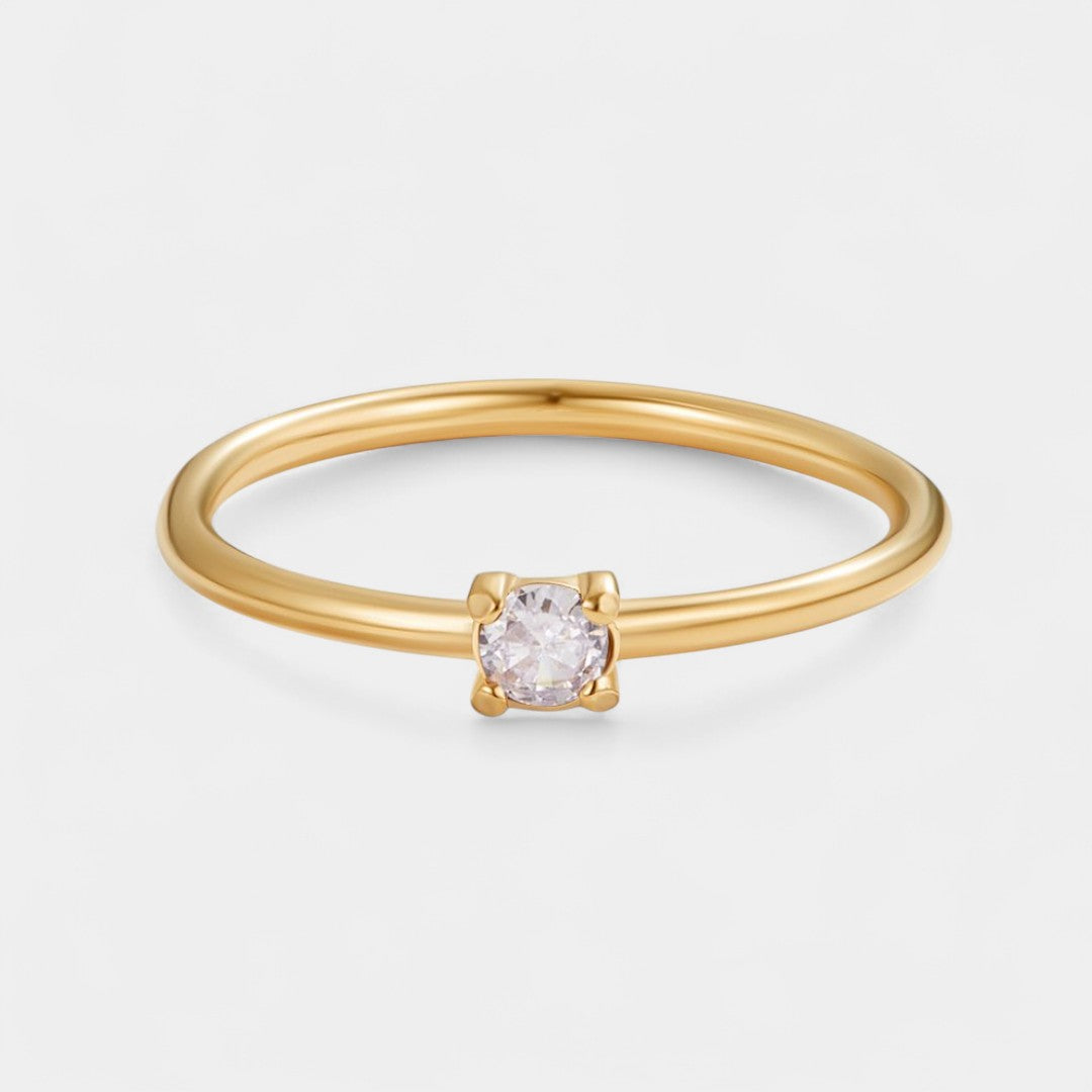 Ingrid - Gold rings with birthstones