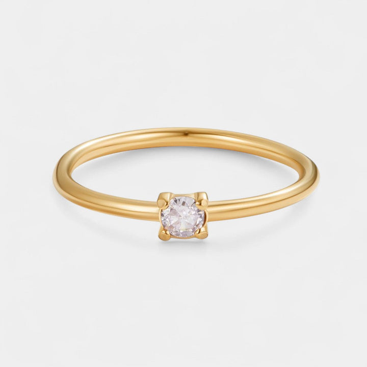 Ingrid - Gold rings with birthstones