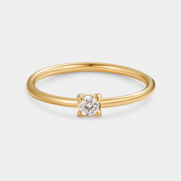 Ingrid - Gold rings with birthstones