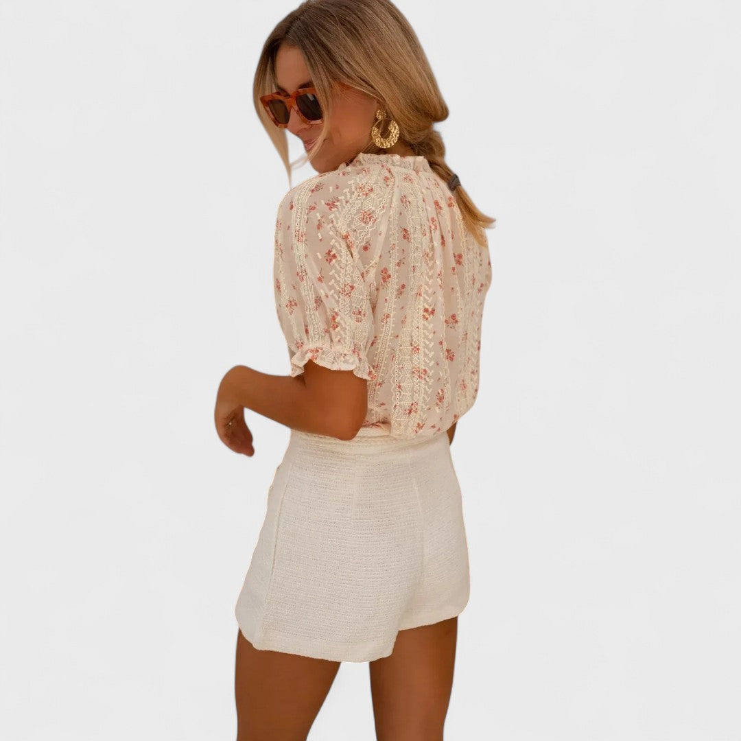 Johanne - Floral Blouse