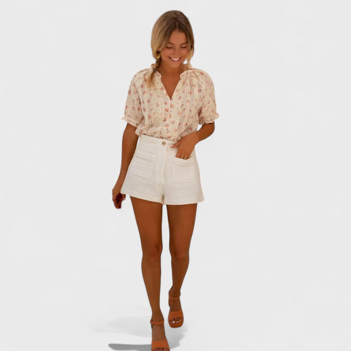 Johanne - Floral Blouse
