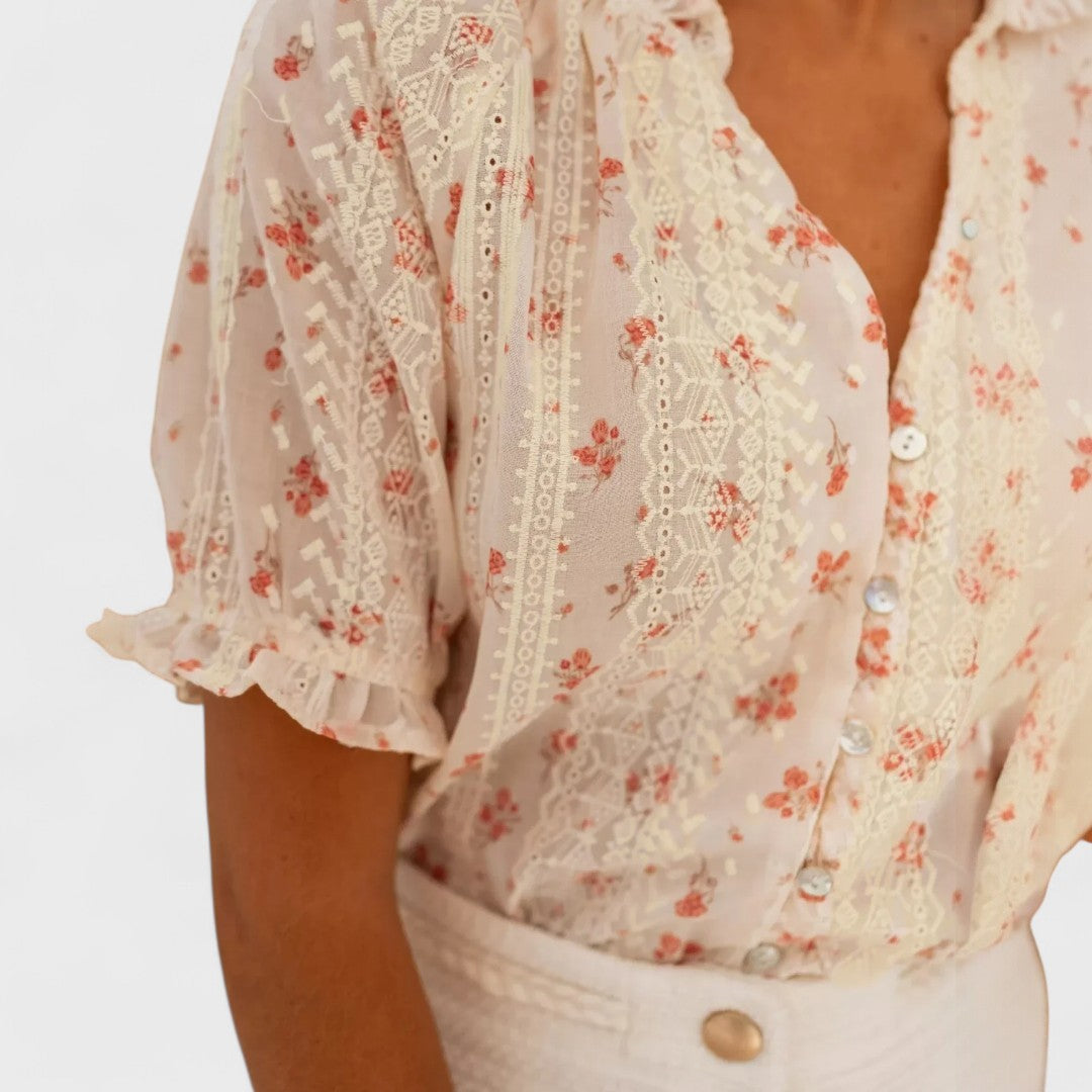 Johanne - Floral Blouse