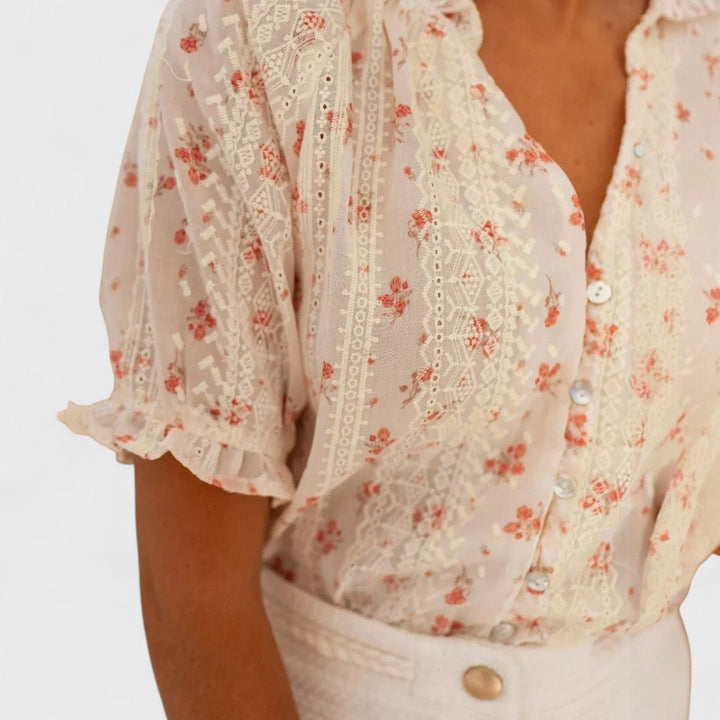 Johanne - Floral Blouse