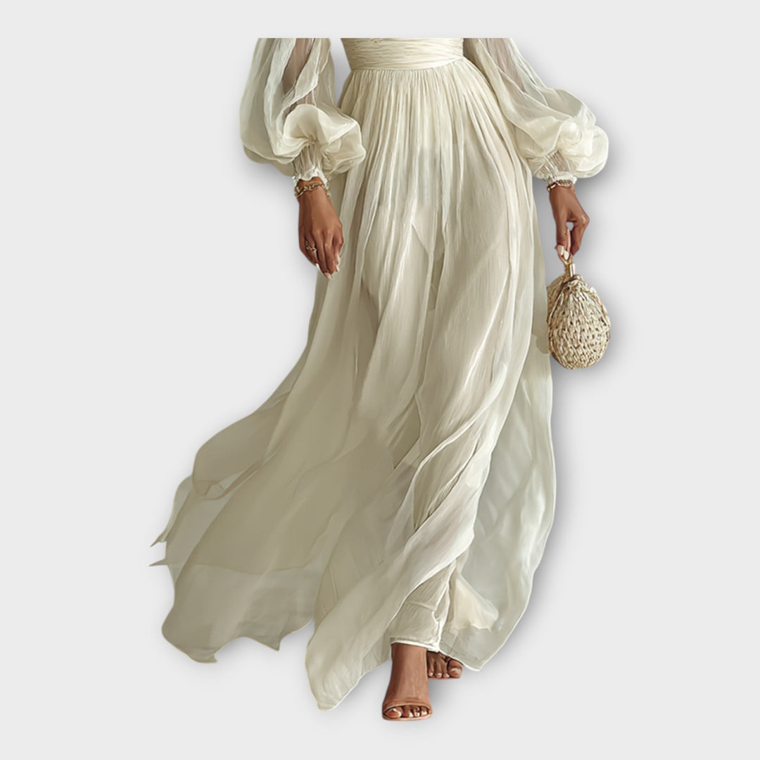 Airy Maxi Dress with Romantic Silhouette