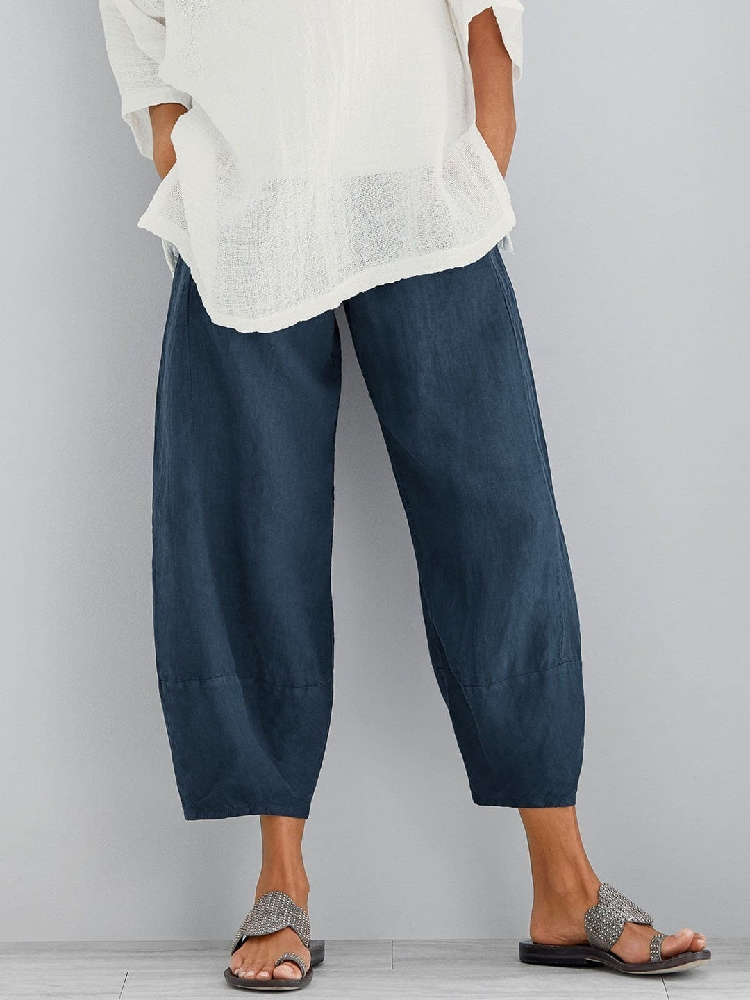 Solvej - Lightweight summer trousers