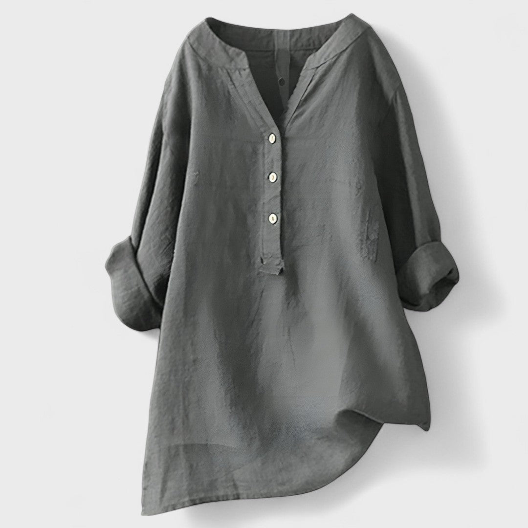 Deirdre – Comfortable Button-Up Shirt