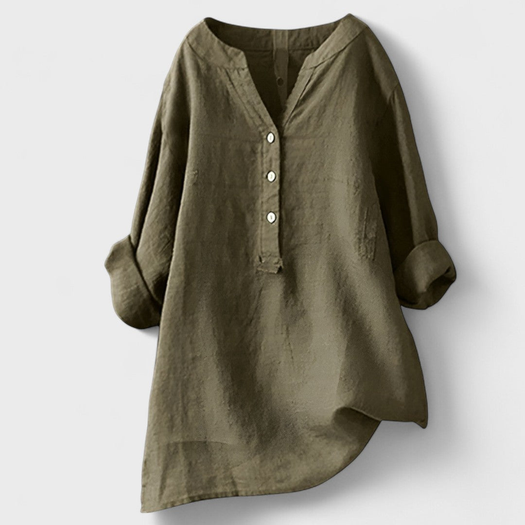 Deirdre – Comfortable Button-Up Shirt