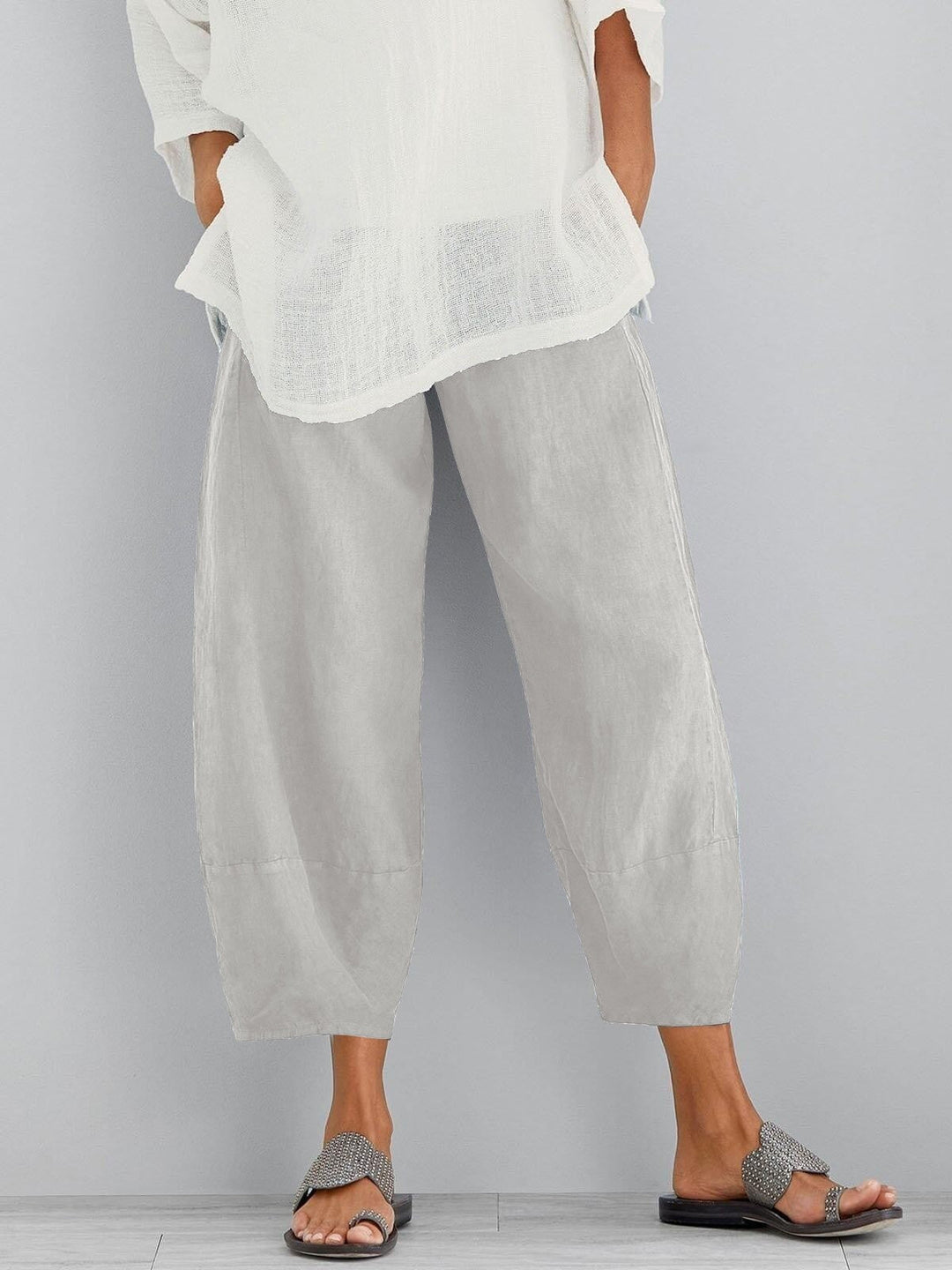 Solvej - Lightweight summer trousers