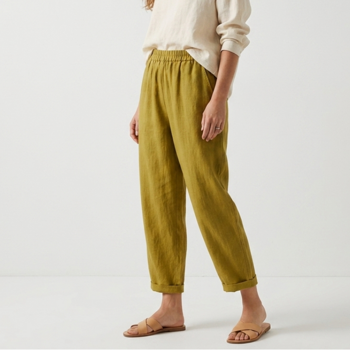 Sorcha - Flowing Cotton and Linen Pants