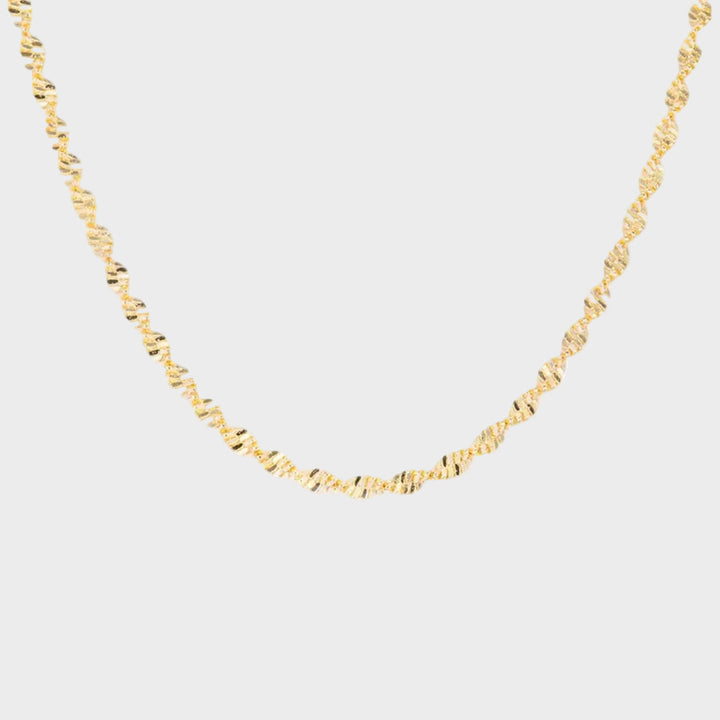 Double Twisted Necklace
