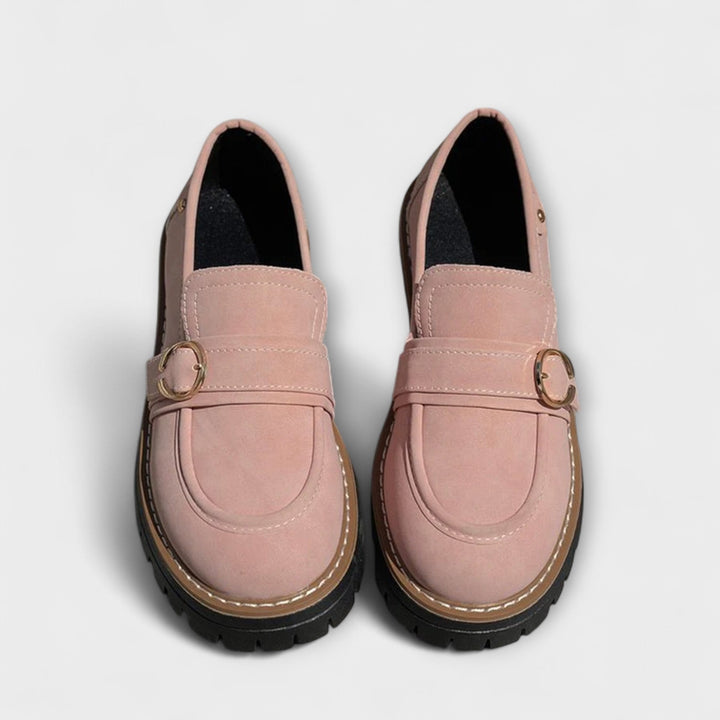 Sinéad - Casual Loafers with Round Toe – Comfortable Construction