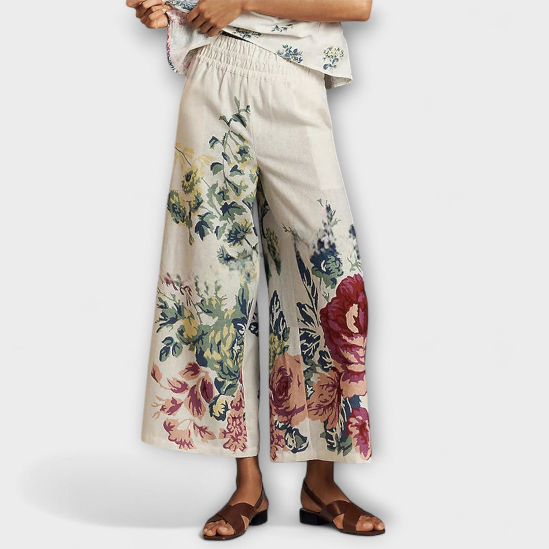 Indigo – Floral Summer Dress Set