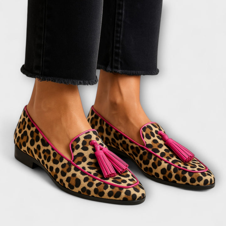 Nikole - Loafers with pompom