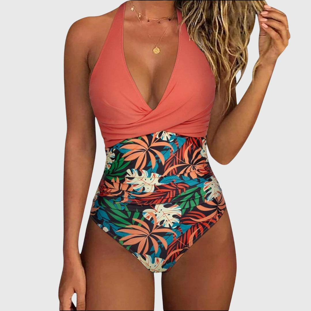 Firenze - Elegant Swimsuit with V-Neckline