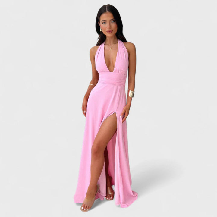 Aoife - Long Summer Dress that Flatters the Silhouette