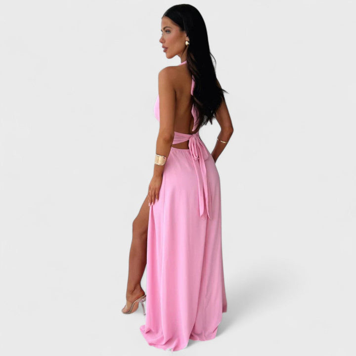 Aoife - Long Summer Dress that Flatters the Silhouette