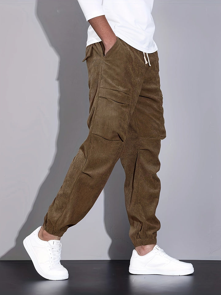 Darragh | Corduroy Cargo Pants