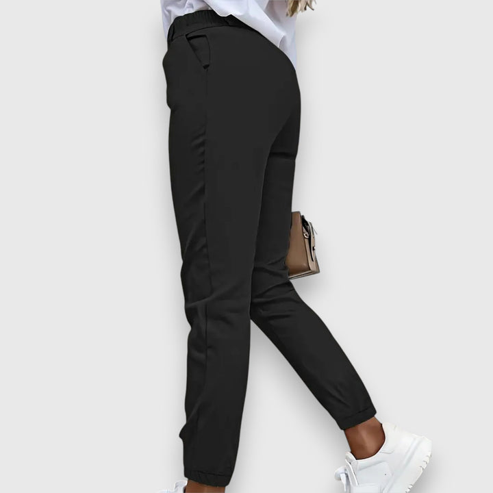 Róisín – Elegant High-Waisted Trousers