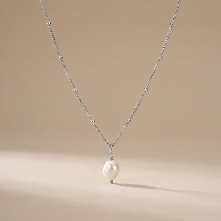 Camilla - Baroque Pearl Pendant