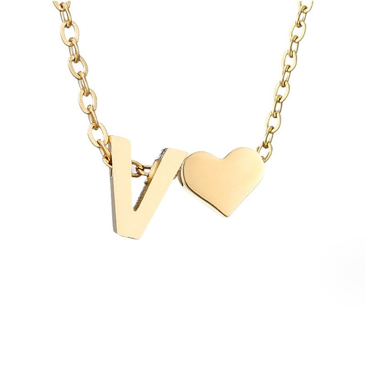 Sinead - Gold-Plated V Necklace