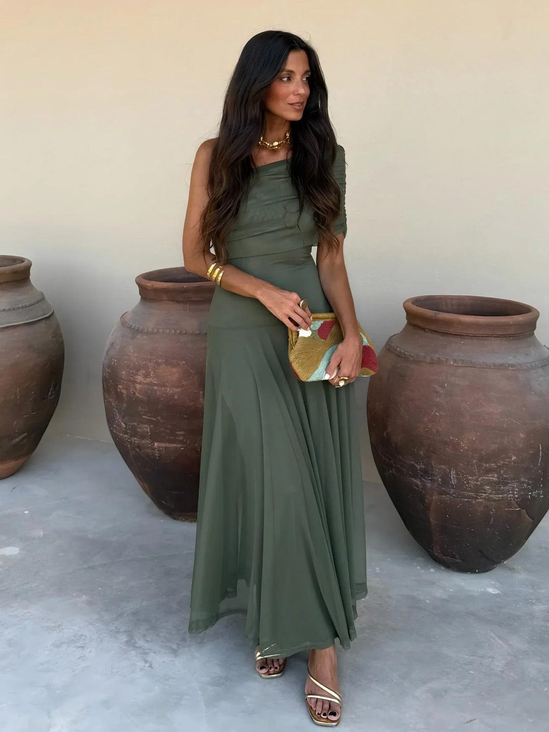 Saoirse - Long Designer Dress