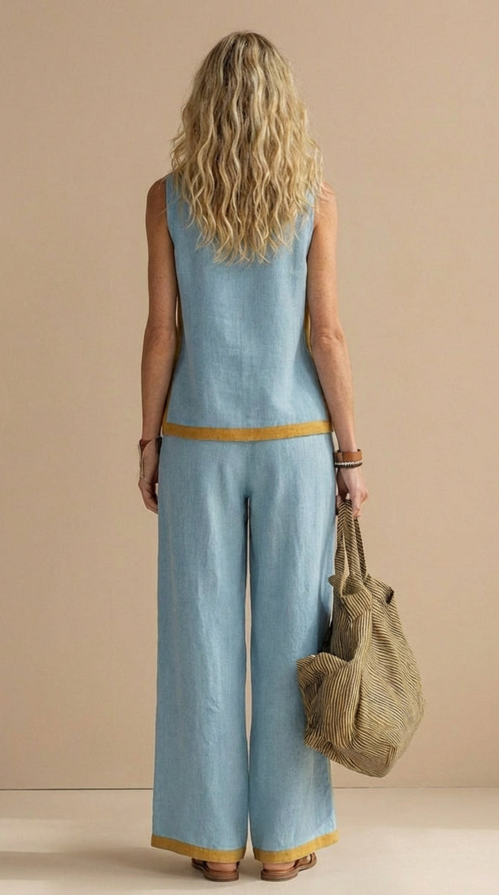 Aoibhinn - Feminine Linen and Cotton Set