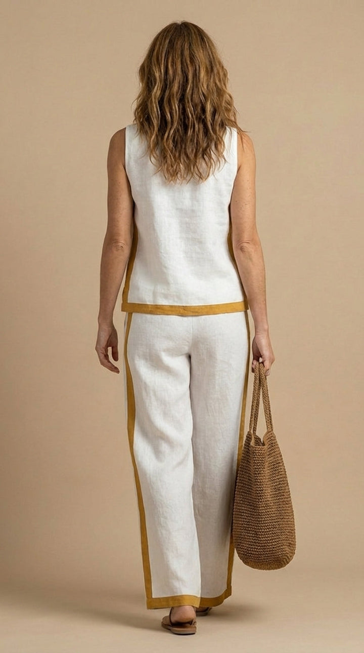 Aoibhinn - Feminine Linen and Cotton Set