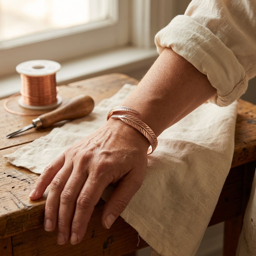 Copper Bracelet Alorin's Root