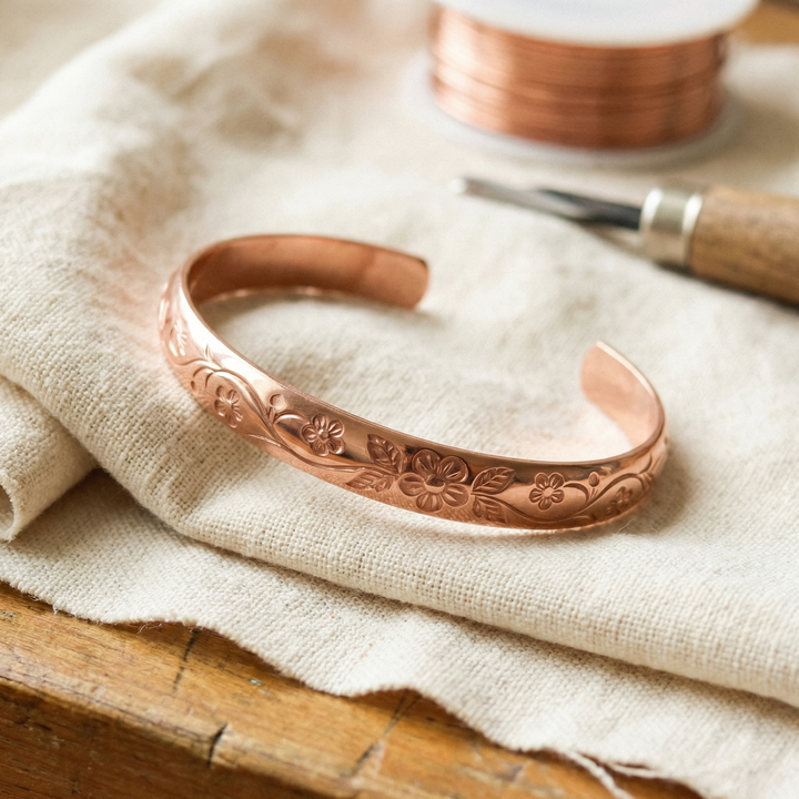 Copper Bracelet Alorin's Bloom