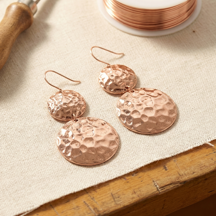 Copper Earrings Alorin's Solstice