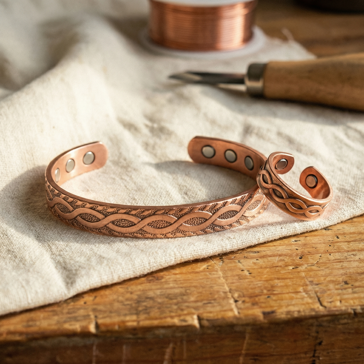 Copper set Alorin's Knot