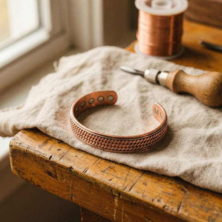 Copper Bracelet Alorin's Wave