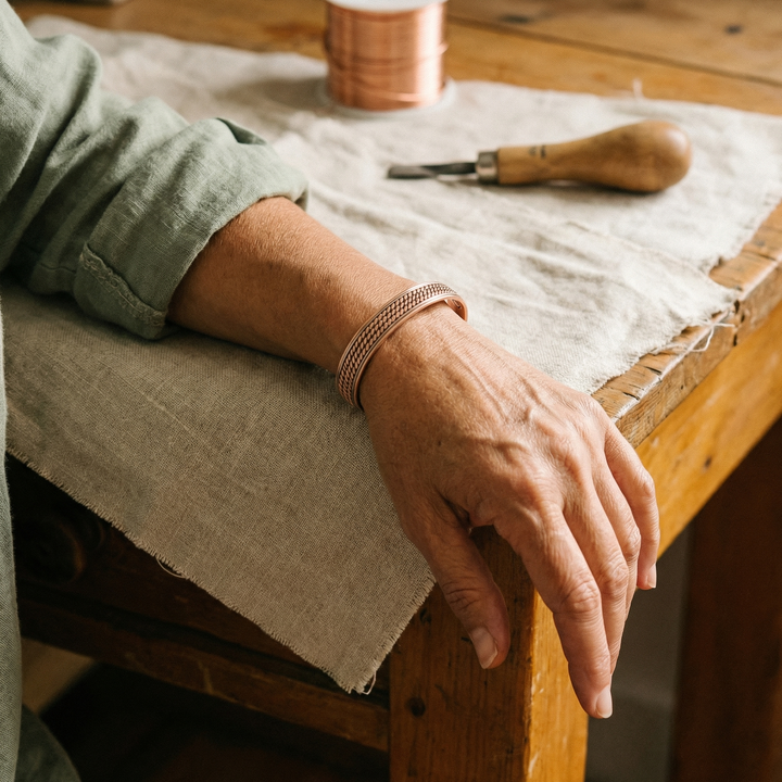 Copper Bracelet Alorin's Wave
