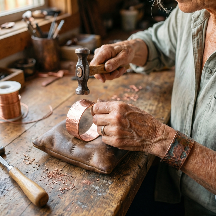 Copper Bracelet Alorin's Anvil