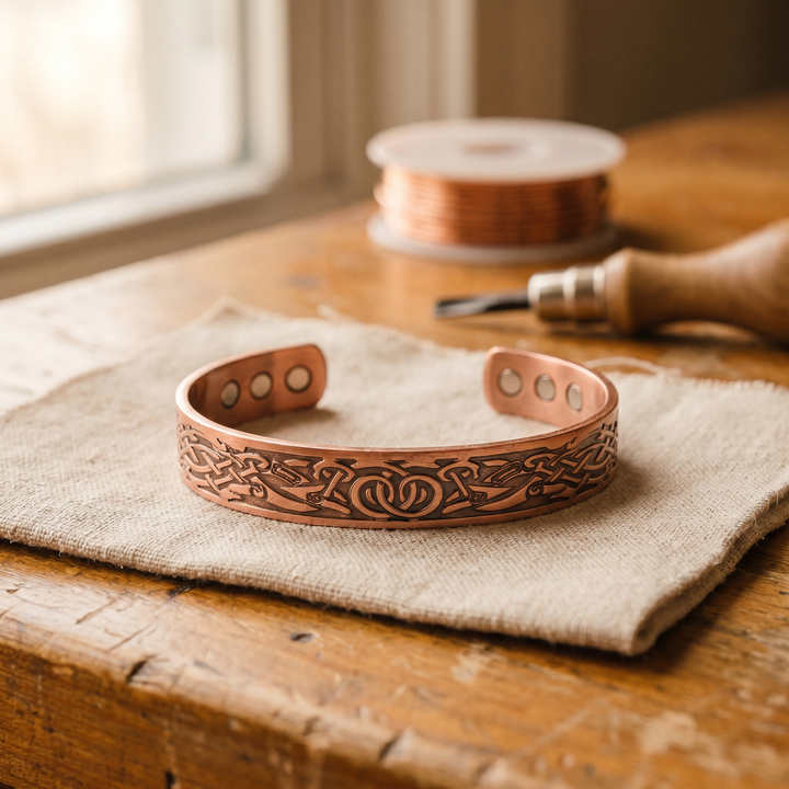 Copper Bracelet Alorin's Moss