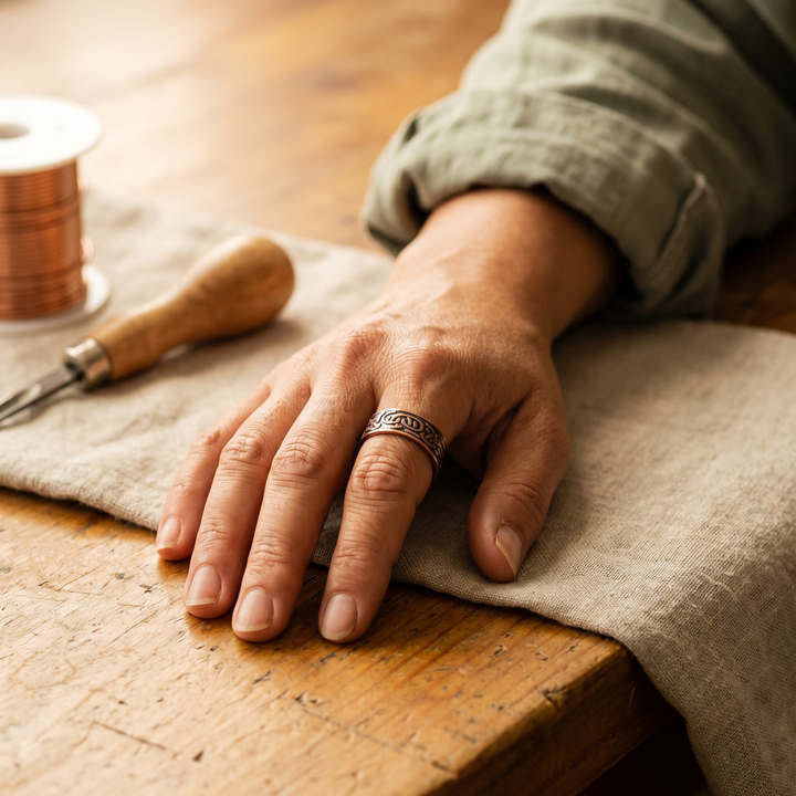 Copper Ring Alorin