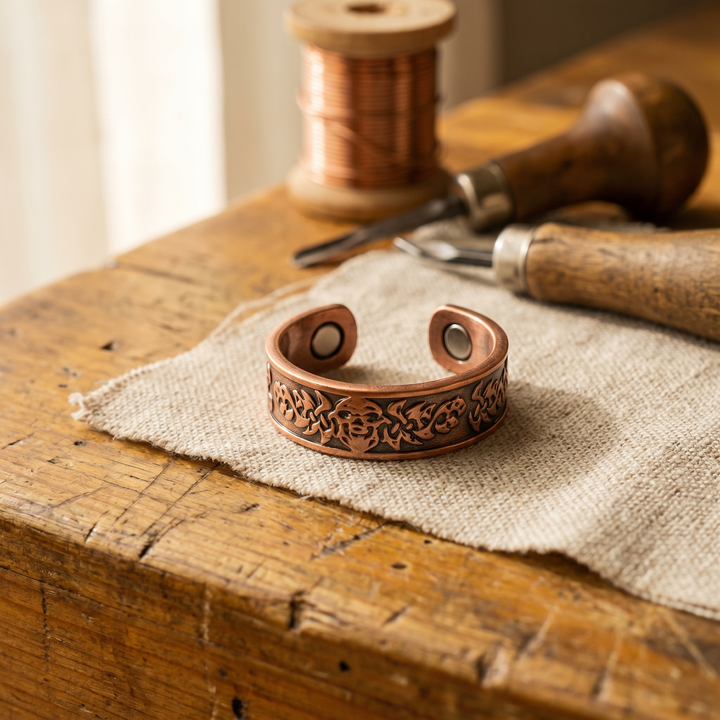 Copper Ring Clag Alorin