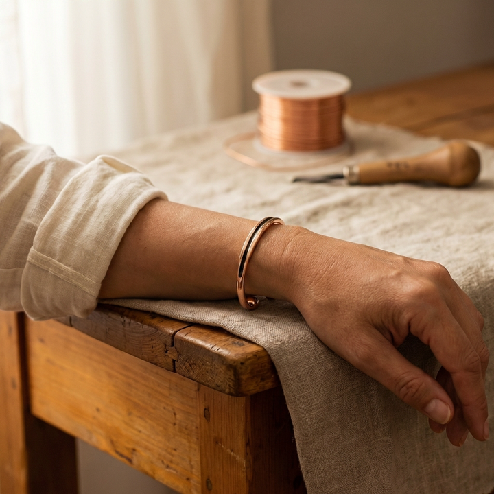 Copper Bracelet Alorin's Vein