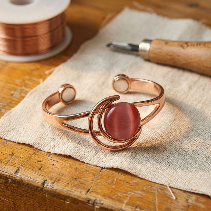 Rose Copper Bracelet Alorin's Sphere